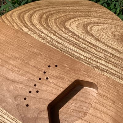 All-Natural Series: Alder & Catalpa Tele (Woodtech, USA) Finished in Natural Linseed Oil & Beeswax image 16