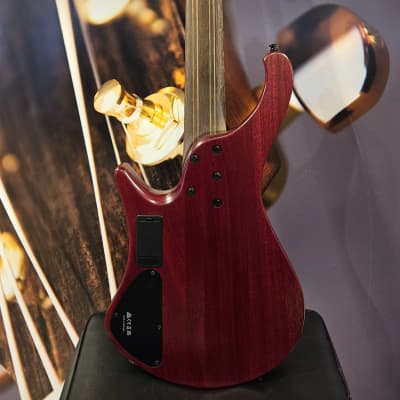 Ibanez EHB1505-SWL Bass Workshop 5-Str Stained Wine Red Low Gloss Incl. Gigbag image 8