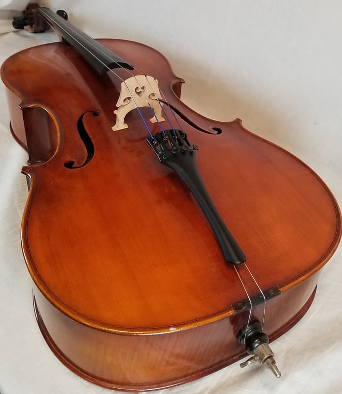 Karl Höfner Pre Owned Vintage 1984 Karl 4/4 Cello, Handmade in Bubenreuth  Germany, With Bag