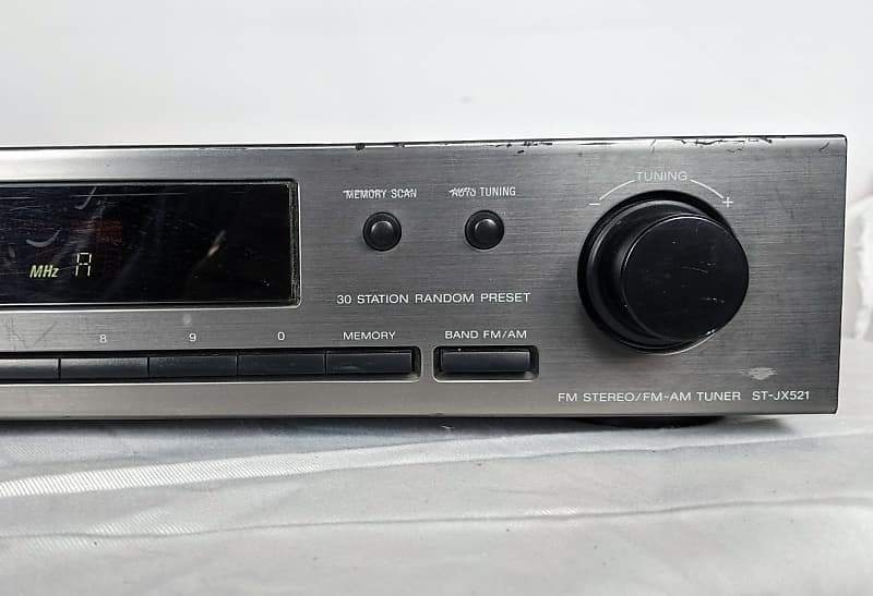 Sony ST-JX521 Stereo AM/FM Tuner 1992 Reverb