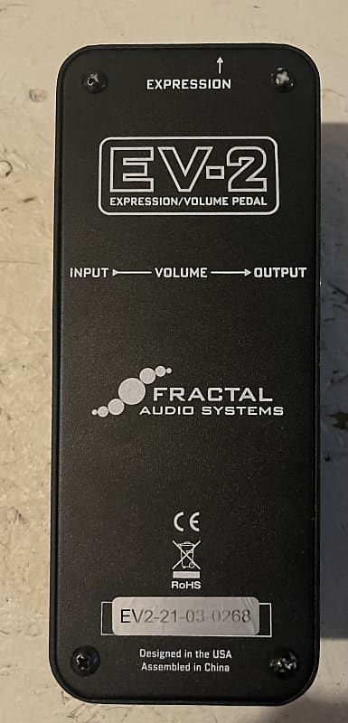 Fractal Audio System EV-２ EV-2 Compact Expression-Volume Pedal