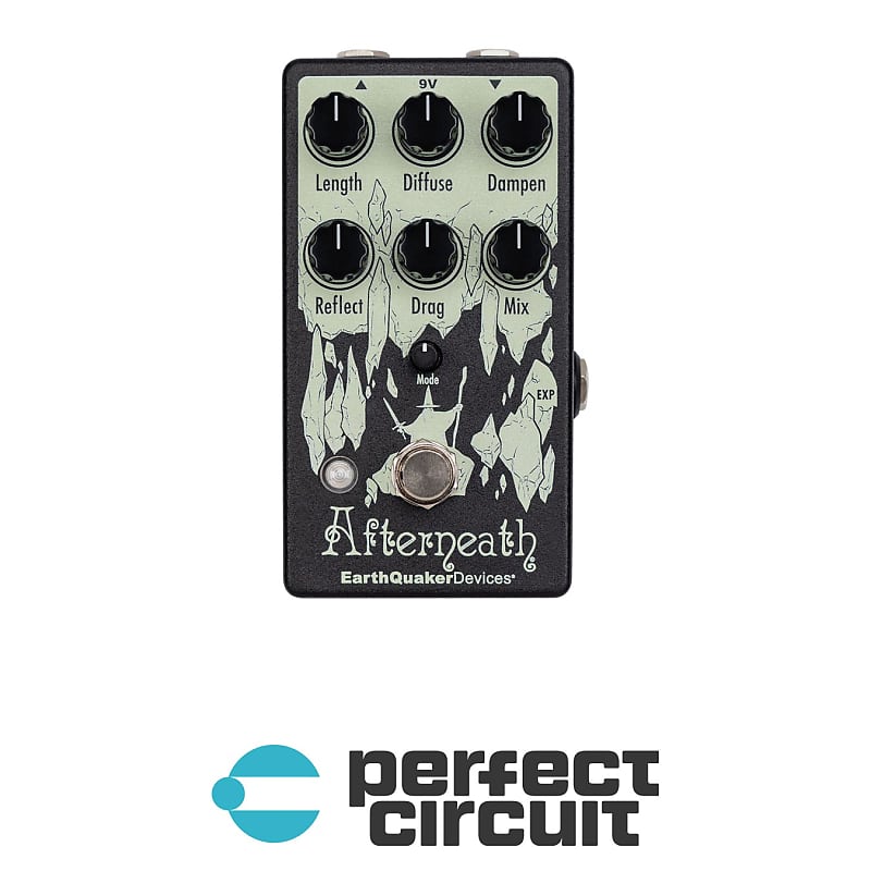 EarthQuaker Devices Afterneath V3 Reverb Pedal image 1