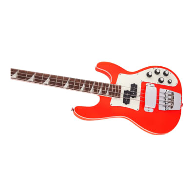 Jackson X Series Concert Bass CBXNT DX IV 4-String Electric Guitar with Laurel Fingerboard (Right-Handed, Rocket Red) image 8
