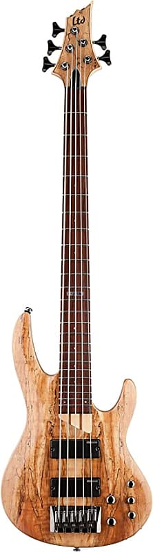 ESP LTD B-205SM Spalted Maple Five-String Bass Guitar - | Reverb