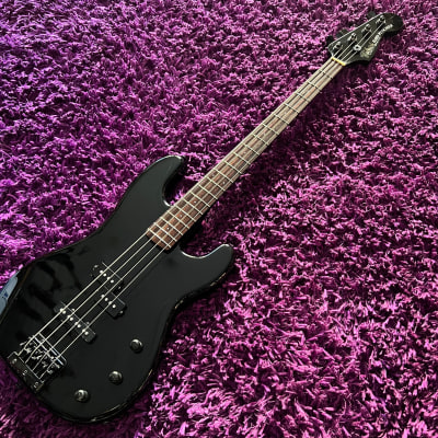 1980s Tokai Hard Puncher PJ-55 Precision Bass 1980s Blackout Black image 5