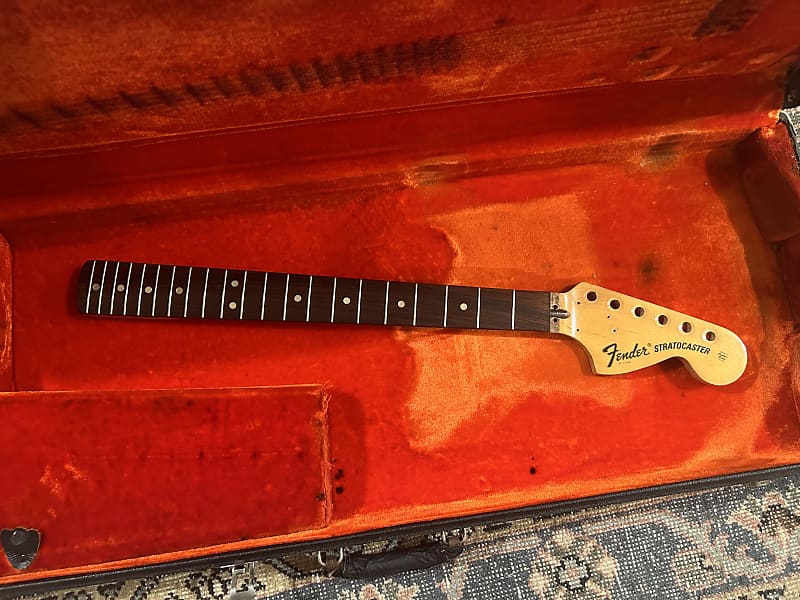 Vintage Fender Stratocaster Neck Locking Nut 1972 1973 1974 Reverb