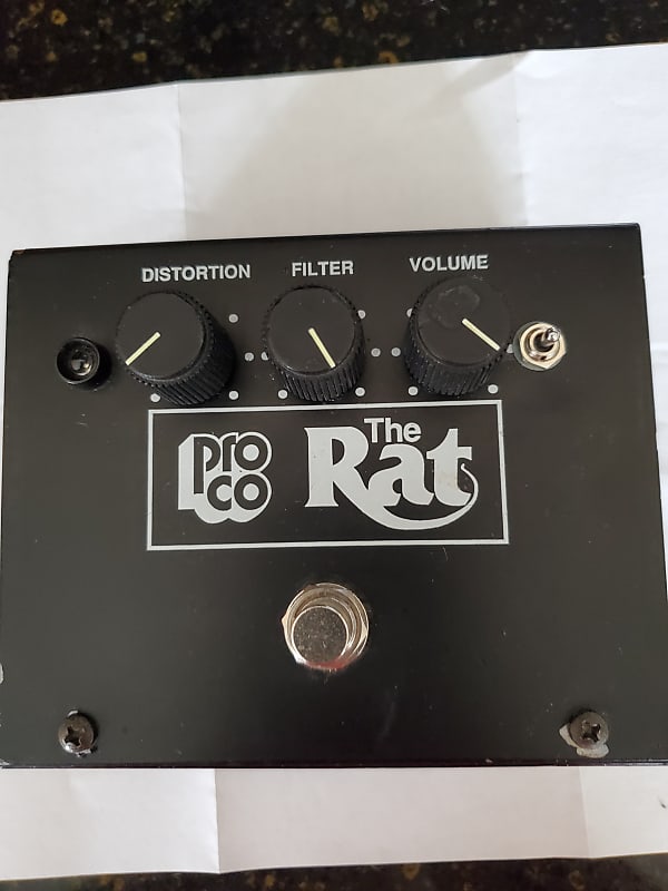 ProCo Vintage RAT w/ Keeley Mod Overdrive Distortion Pedal