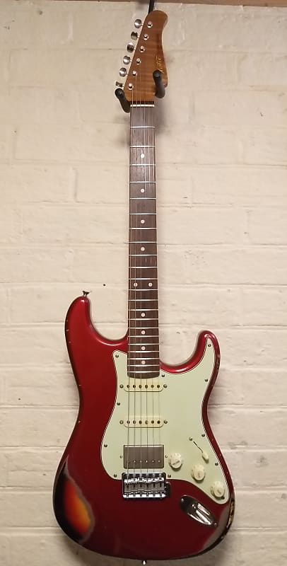 Xotic XSC-2 – Candy Apple Red Heavy Aged No TalkingJust Tones | Xotic California Classic XSC-2