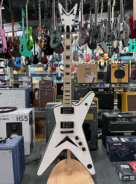 Dean USA AAA ML Custom Electric Guitar - Classic White | Reverb