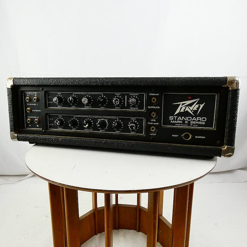 Used Peavey Standard Mark Iii Head Bass Amps Reverb 6963