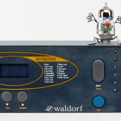 Waldorf Pulse Analog Synthesizer Rack OS 2.01 + Guter Zustand + 1.5Jahre Garantie image 4