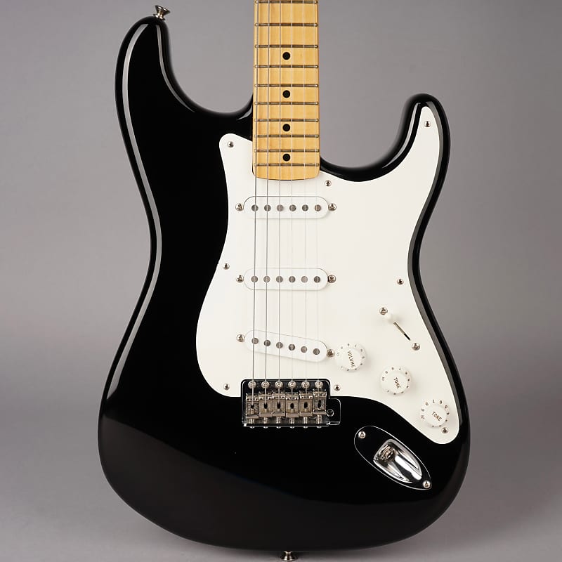ギター Fender American Vintage 1956 Stratcaster Fender American Vintage '56 Stratocaster - Aged White Blonde