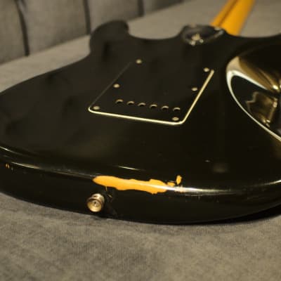 Fender Stratocaster with Maple Fretboard 1979 - Black image 7