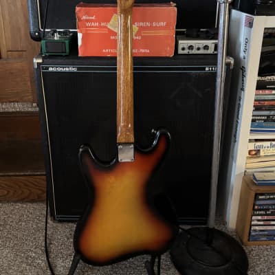1960s Heit Deluxe Single Pickup - Sunburst image 5