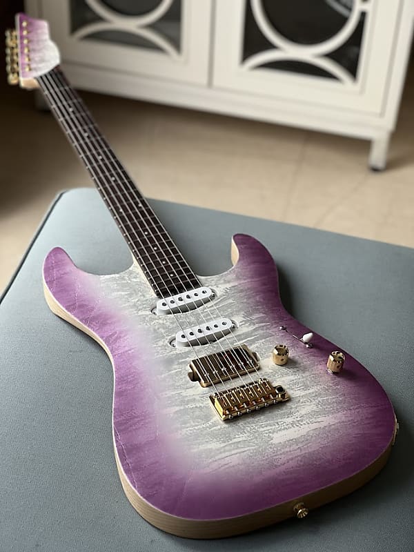 Saito S-622 SSH with Rosewood and Gold Hardware in Kunzite 232423 image 1