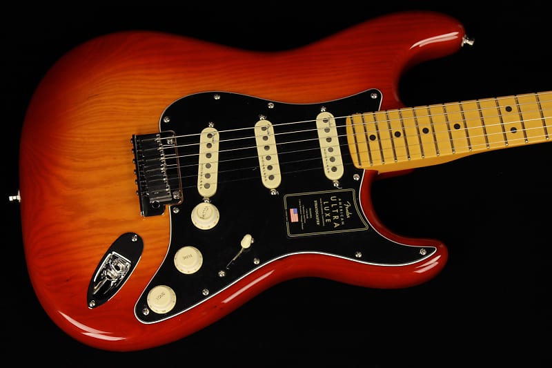 Fender American Ultra Luxe Stratocaster - MN PRB (#132) image 1