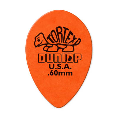 Dunlop 423R.60 Tortex Small Tear Drop -- Pack of 36 Picks image 3