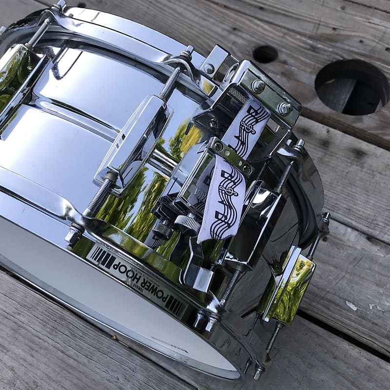 パーカッション・打楽器 YAMAHA STEEL MADE IN JAPAN Yamaha Recording Custom Steel Snare 14x6.5 Made In Japan SD
