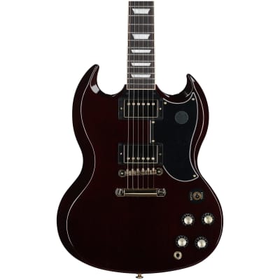 Gibson Exclusive SG Standard '61 Electric Guitar (with Case), Aged Cherry