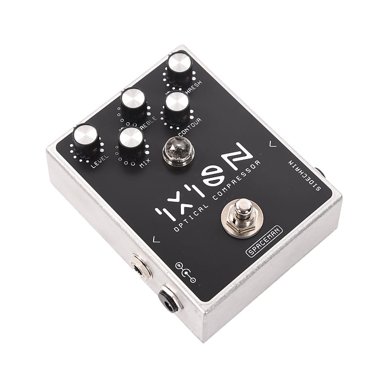 Spaceman Ixion Optical Compressor Silver Pedal