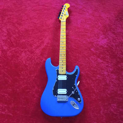 Martyn Scott Instruments Custom Built Partscaster Guitar in Matt Blue image 2