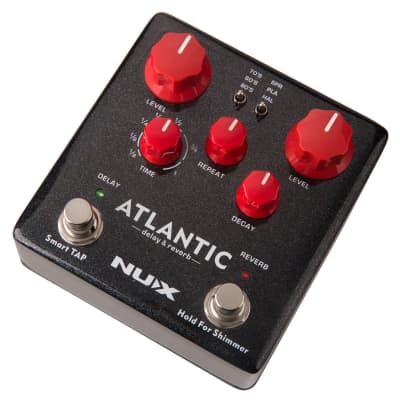 NUX Atlantic Multi Delay and Reverb Guitar Effect Pedal with Routing and Secondary Reverb Effects image 2