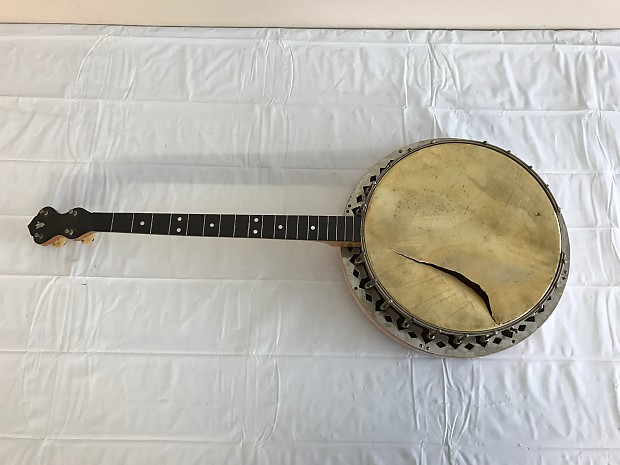 Vintage Slingerland May Bell Tenor Banjo For Repair
