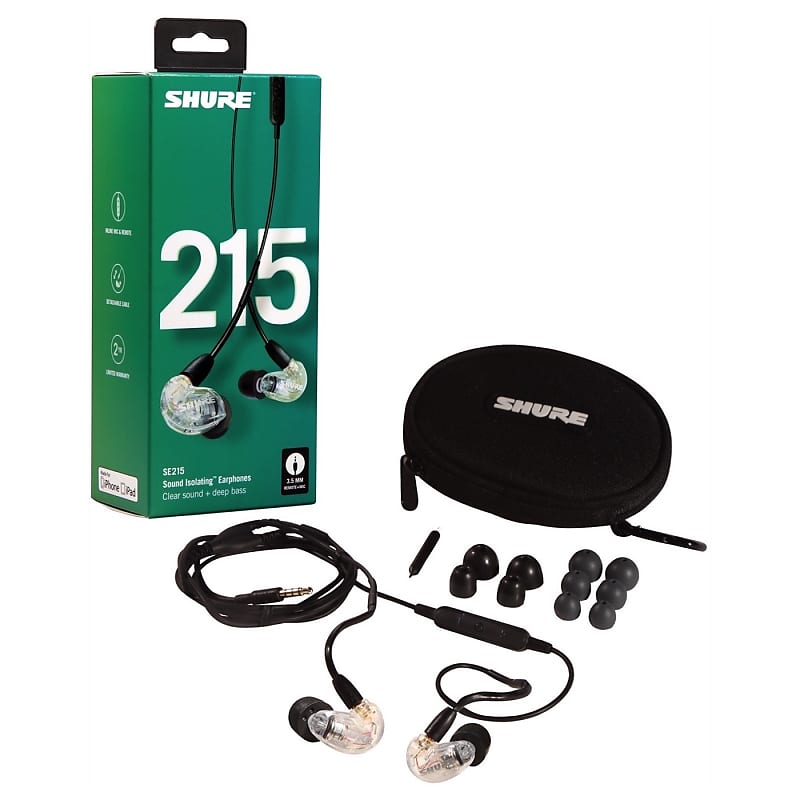 Shure SE215 Sound-isolating Earphones - Limited Edition Green