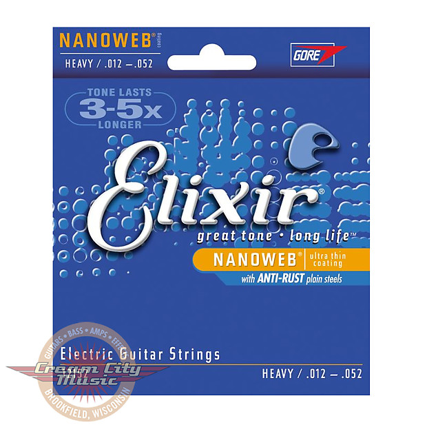 Elixir wound g string outlet