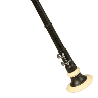 Roosebeck BMBB Ebony Bombard key of Bb with Cane Reed image 6