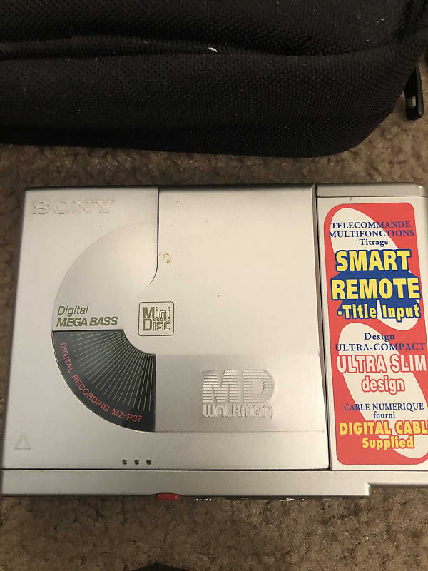Sony MZR37 MiniDisc Player Reverb