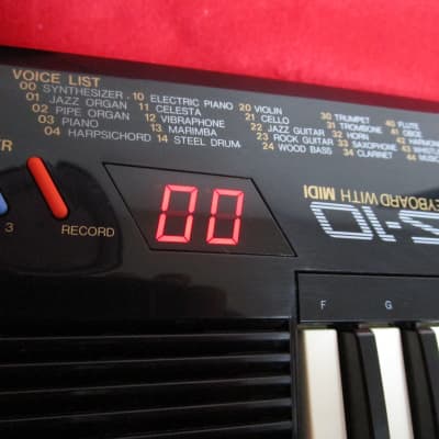 Yamaha SHS-10 BK Black Tested Keytar Digital Shoulder MIDI Keyboard F/S #4 image 5