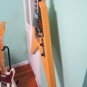 Partscaster Flying V / Telecaster Built with new quality parts image 8