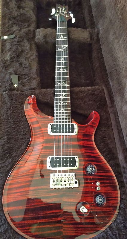 PRS Paul's Guitar - Fire Red Figured Artist Top, case included, FREE shipping image 1