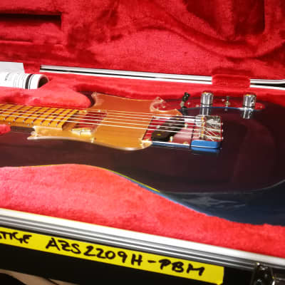 Ibanez AZS2209H-PBM Prestige  E-Guitar 6 String Single Cut - Prussian Blue Metallic + Case image 9