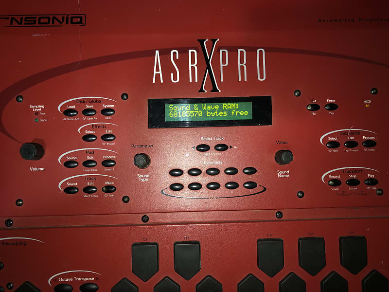 Ensoniq ASR-X Pro | Reverb