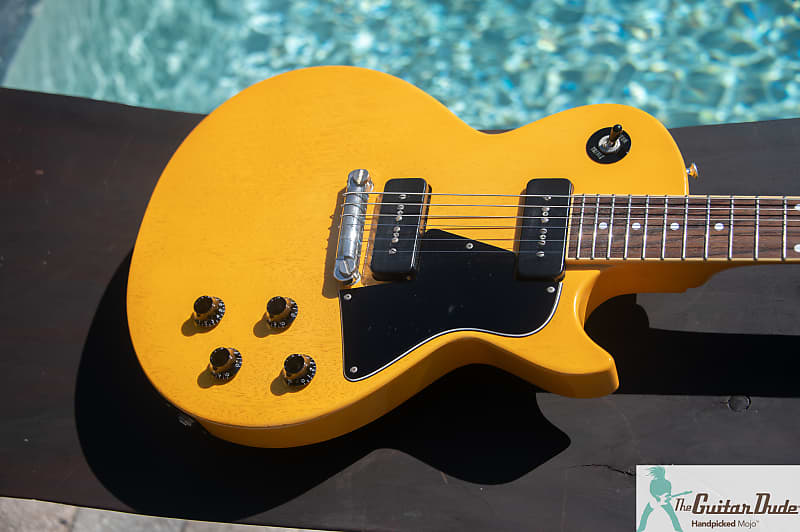 2010 Edwards E-LS-90LT Les Paul Special - TV Yellow - Made In Japan -  FeatherLight - Demo Video