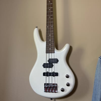 Ibanez GSRM20 Mikro Bass Pearl White image 1