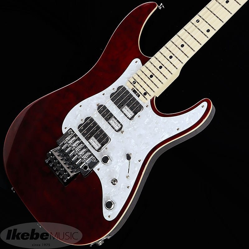 SCHECTER SD-2-24-AL (See-Thru Red/Maple) -Made in Japan- | Reverb