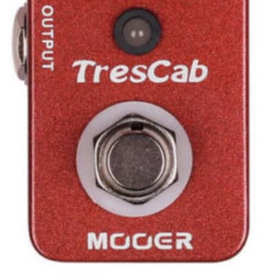 MOOER TresCab High-quality digital speaker/guitar cab simulator pedal image 3