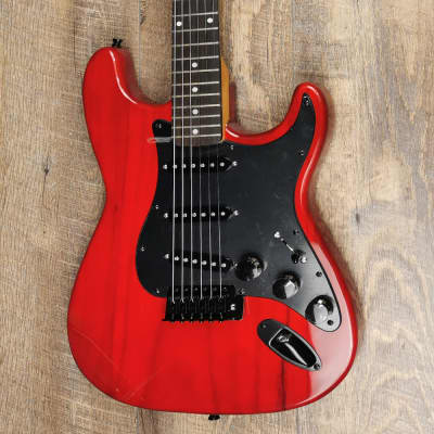 MyDream Partcaster Custom Built - Transparent Red Gilmour image 3