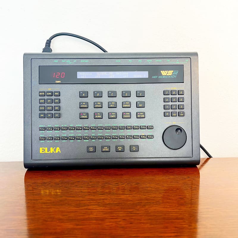 Rare Elka Gem WS2 (Italy, 1990) Module Arranger Midi Sound | Reverb UK