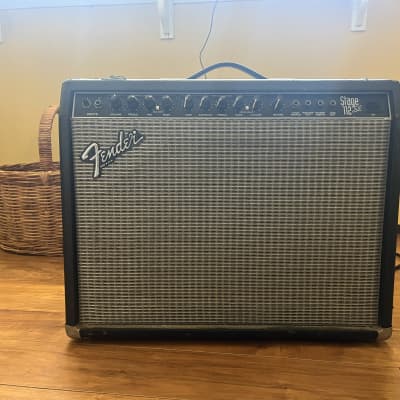 Fender Stage 112 SE 2-Channel 160-Watt 1x12" Solid State Guitar Combo 1993 - 1999 - Black image 6