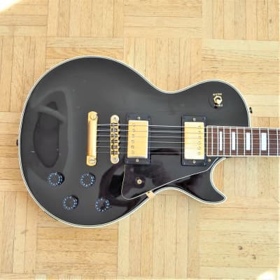 【人気急上昇】 Cimar 1977 - guitar LP-style Beauty Black - Ibanez) (by 洋楽