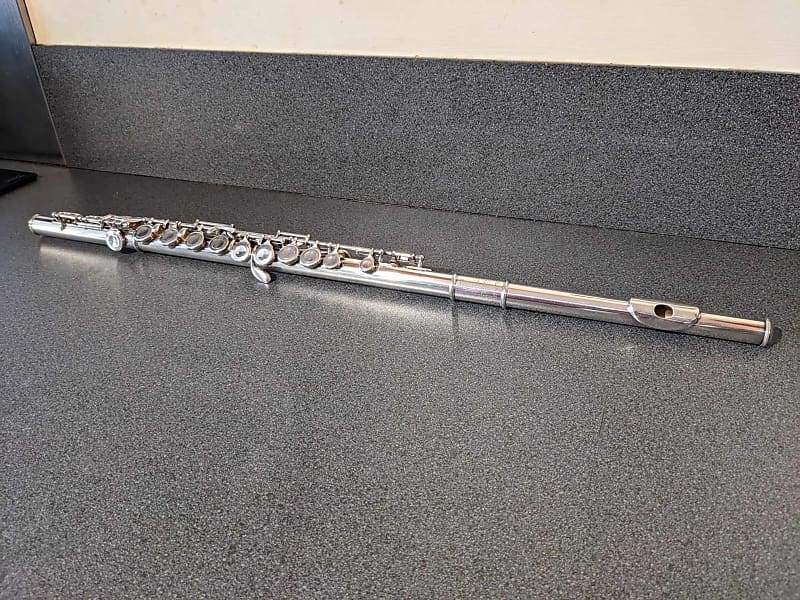 Pearl Flute PF-521 1980s - Silver | Reverb