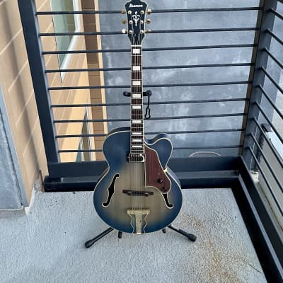Ibanez AFJ91 Jet Blue with Fret Dressing and Pickup + Tailpiece Upgrades for sale