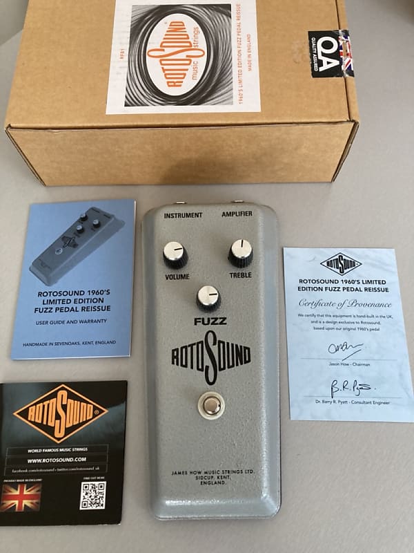 Rotosound Fuzz Reissue | Reverb