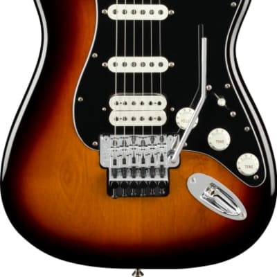 Fender Player Stratocaster Electric Guitar with Floyd Rose Pau Ferro FB, 3-Color Sunburst image 3