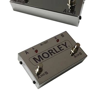 Morley Pedals Morley 50th Anniversary Limited Edition Chrome Boxed Set Chrome Mini Power Wah + ABY Pedals Bundle, image 3