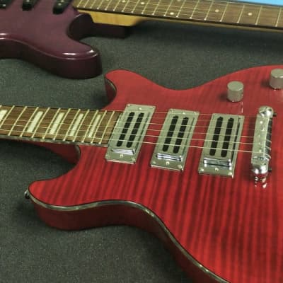 RARE New Alden custom 2019 Red Flamed maple - Gibson-Style Half Price! image 8